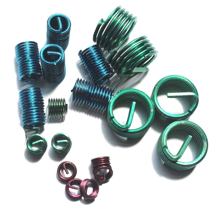 ST2.3 0.45 1D Titanium Zinc Custom Stainless Steel Wire Inserts M16/M1.6/M5 Metric Fasteners Nuts ISO Certified Packaged Carton