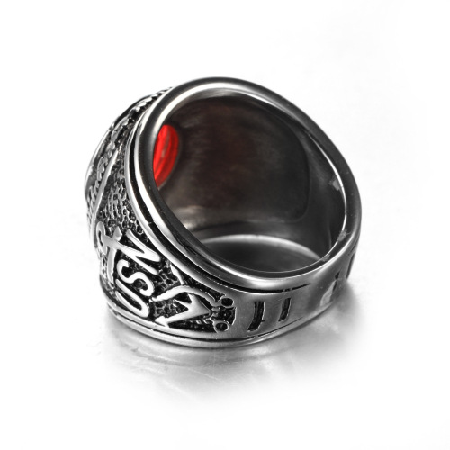 Men Ruby Finger Ring