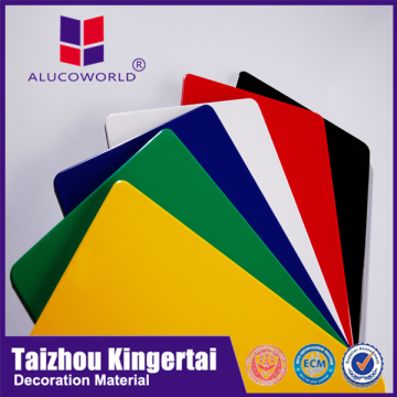 Alucoworld perforated home deco pe coated thin 3mm interior 1mm acp