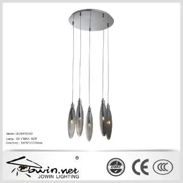 Pendant Fixture Smoke Grey Glass Lighting