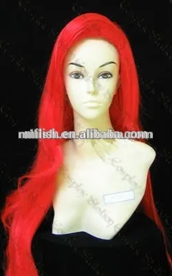 Princess Custom Made Cosplay fairy tale red mermaid Wig MCW-0094