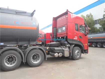 Dongfeng 6x4 tractor to deliver semi trailer
