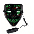 Máscara de iluminação de ponto de purga LED de Halloween