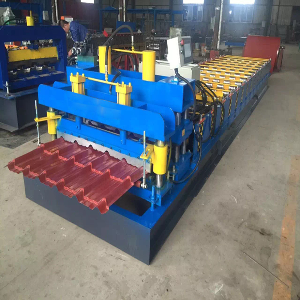 Metal roof tile making machine price