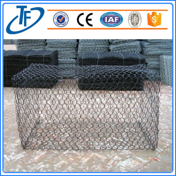 Double twist wire mesh gabion mattress