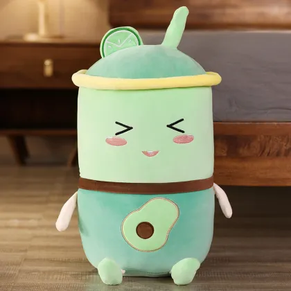 Boba Milk Tea Plush Pillow