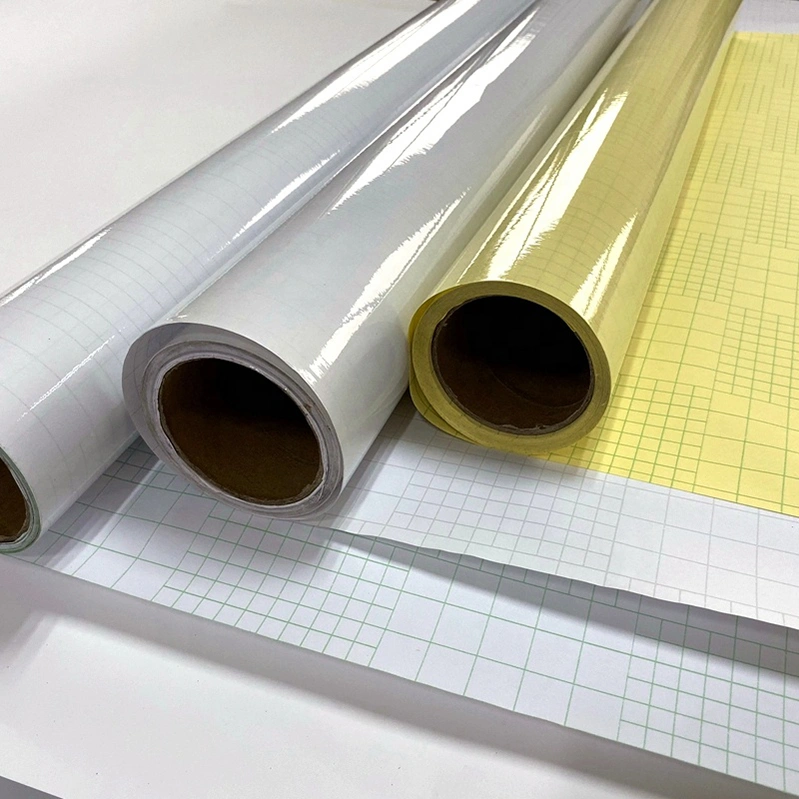 1.22*50m Vinyl Rolls Bulk Poster Material Glossy PVC Face Film