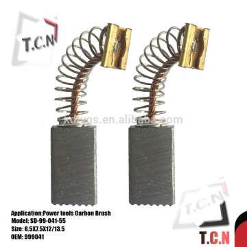 41# angle grinder carbon brush for power tool spare part China Supplier