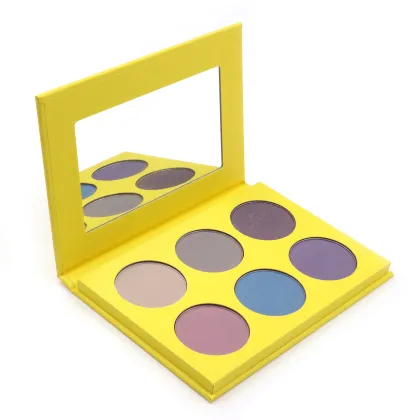 Custom Your Brand Professional Beauty Makeup 6 Pan Nude Eye Shadow Palette