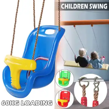 Plastic Garden Swing Chair For Baby Kids Hanging Seat Toys Indoor Outdoor Toys Swing Chair