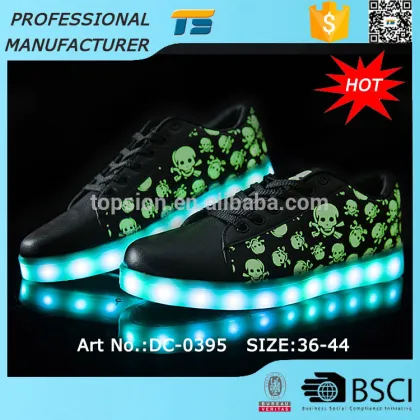 Promotion All Star Shoes With Led Lights Adult