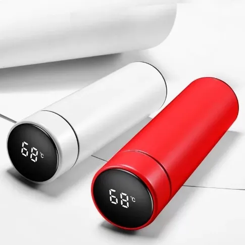 Y38 Smart LED Insulated Flask: A High-Tech Stainless Steel Water Bottle with Temperature Display, Tea Strainer, and Perfect for Travel