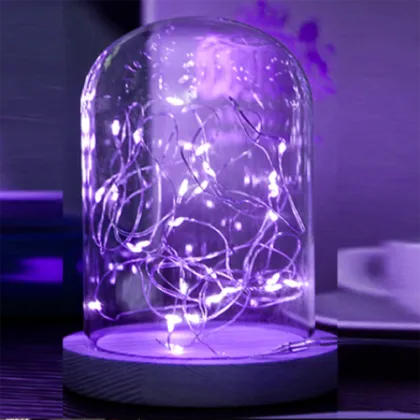 Acrylic Golden Bell Lights