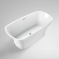 Soaking Round Stand Oval Shower Bathtub for Adults