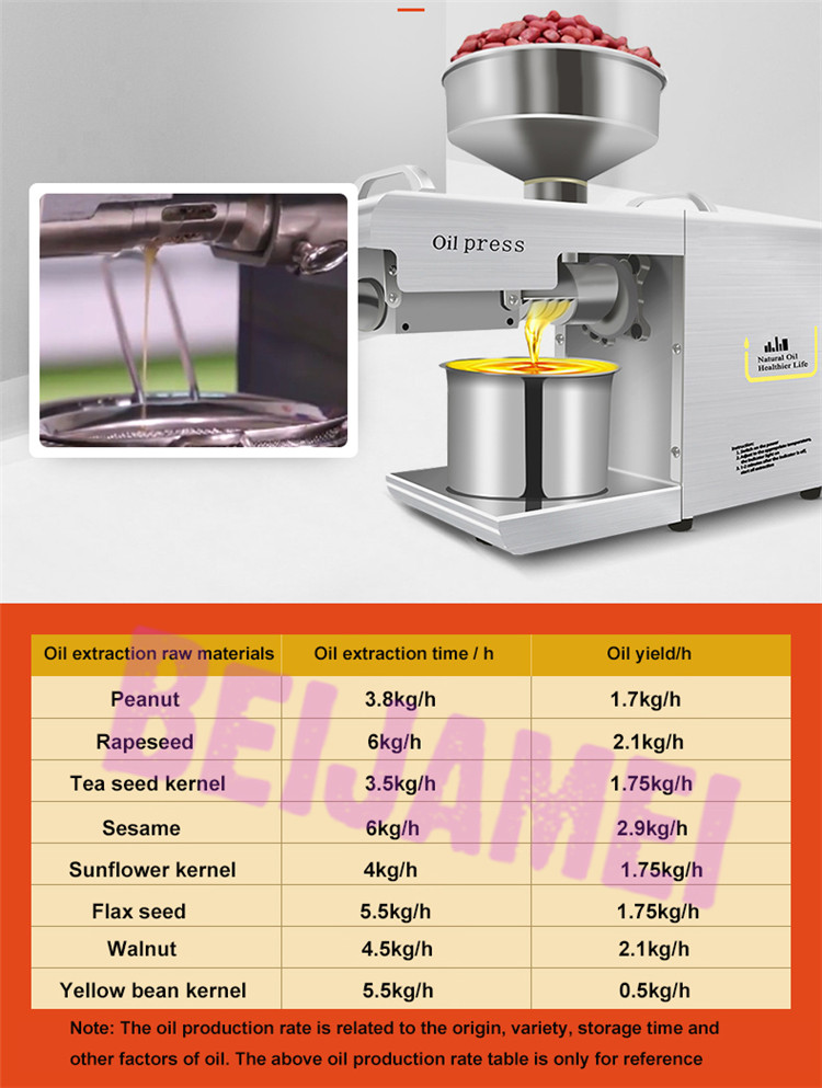 oil making machine