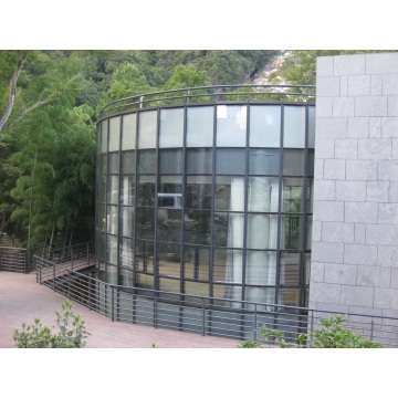 Proyecto de muro cortina de acero del centro de exposiciones de arte de Huangshan