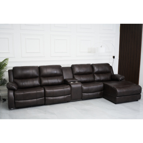 Electric L Shape Recliner Sofa Set