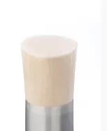 PBT straight-star filaments for blush brush