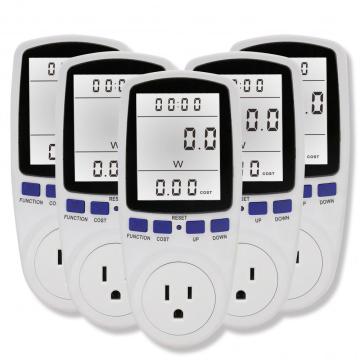 Household Digital power meter plug Socket