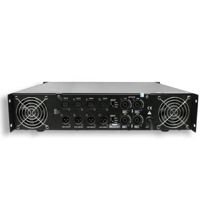 4-Channel 2U 600 Watts Power Amplifier - A-4V600 Customized Professional Audio Amplifier