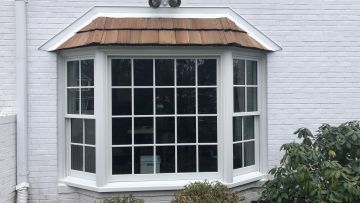 Fixed window aluminium tempered glass with grills