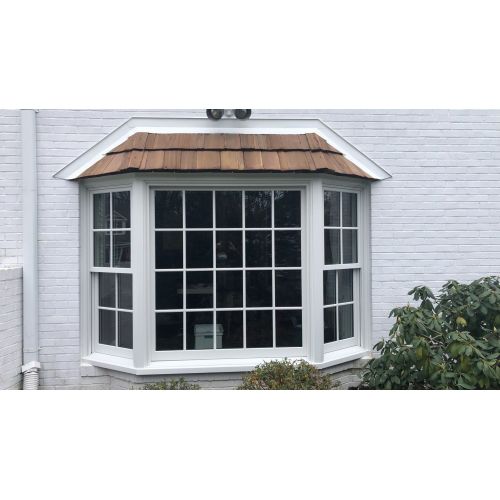 Fixed window aluminium tempered glass with grills