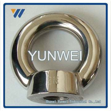 Marine Lifting Eye Nut Ring Din582 - 3/8" (10mm) - Stainless Steel - Five Oceans High quanlity Stainless Steel Eye Nut