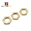 Hot Sale Hex Jam Nut Brass