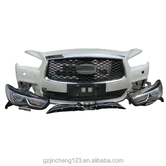 Infiniti JX35 to QX60 Front Bumper Kit with LED Headlights and Grill Upgrade