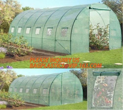 Agricultural Wholesale Poly Greenhouse With Window, Garden Portable 3x6x2.2m Tunnel Poly Conservatory, Green Outdoor Warmth PE L