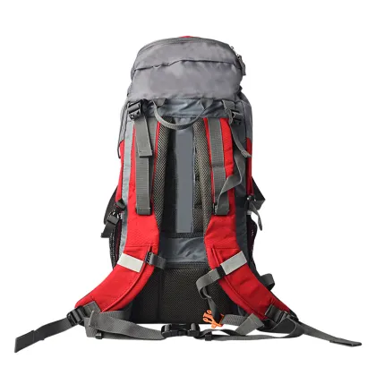 70L Mountain Backpack with Rain Cover: Large Capacity Hiking Backpack for Outdoor Climbing and Camping