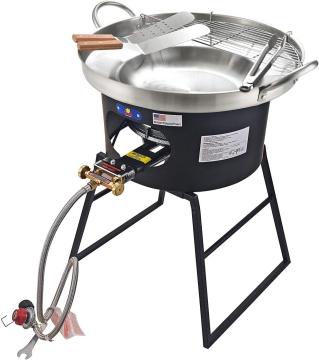 Outdoor party Propane Burner Set With Comal