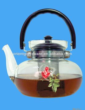 fashion heat resistant glass pot