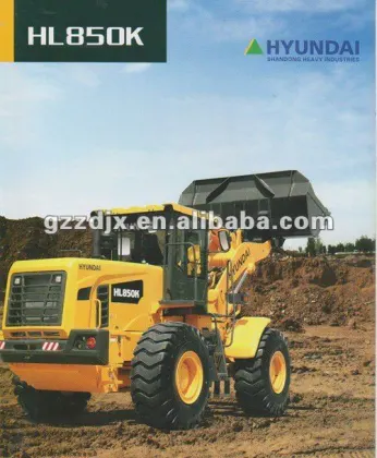 5ton Hyundai wheel loader HL850K