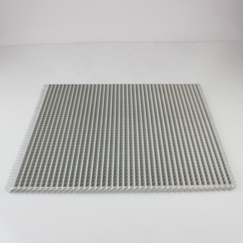 Aluminium HVAC Bevel Mill Finish Grille