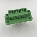 Morsettiera plug-in a 7 pin passante per montaggio a parete
