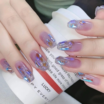 Crystal a granel Aurora Borealis Arte de diamantes de imitación no hotfix para accesorios de uñas de lujo