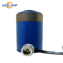DEELEAP RCH-Series 60 Ton Hydraulic Ram Cylinder DY-RCH-606 Single Acting Center Hole Plunger Jack Cheap Alternative