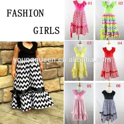 CL29 girls dress wavy lace jumpsuit dress princess dress