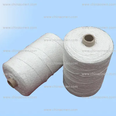 Ceramic fiber yarn