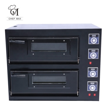 Chefmax Custom 2 Deck Gas Oven for Pizza, Bread & Crepes