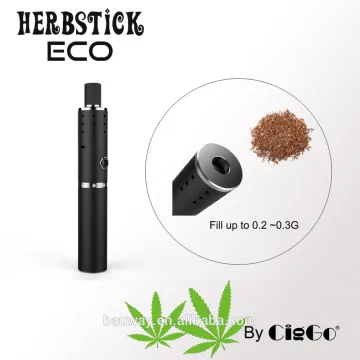 2017 fashion style electronic cigarette best seller vape mod dry herb vaporizer Herbstick ECO vape mod vapour cigarette