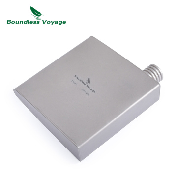 Boundless Voyage 178ml Titanium Pocket Flagon