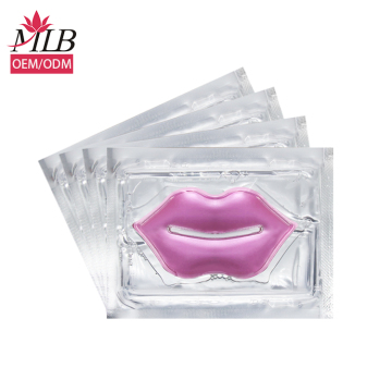 Natural Organic Lip Gel Lightening Plumping Mask with Collagen and Moisturizing Sheet