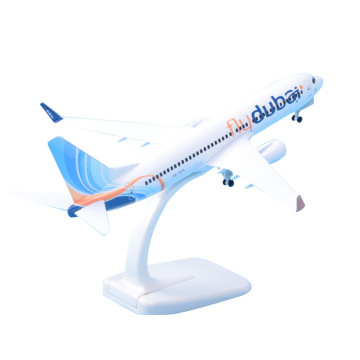 20cm 1:400 Scale 20cm Alloy Static B737-800 FlyDubai Airways Aircraft Model with Landing Gear