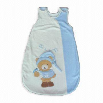 Baby Sleeping Bag, Made of 100% Cotton Fabric, Customized Sizes and Logos Accepted