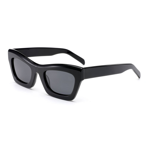 Oem Premium Luxury Design Eyeglasses Acetate Sunglasses Candy Cat Eye Design Factory