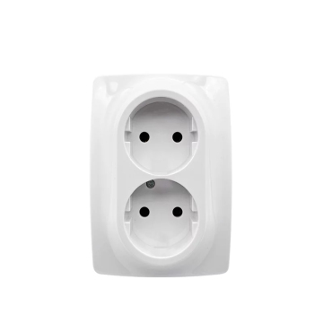 Twins 2Pin Power outlet European Standard electrical sockets