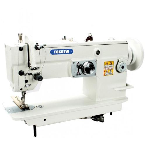 Flat Bed Drop Feed Heavy Duty ZigZag Sewing Machine Large Hook