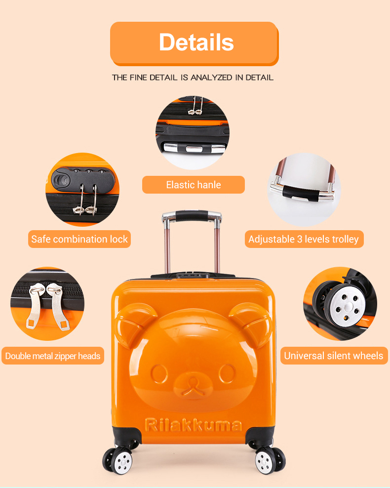 3d Effect Kids Suitcases